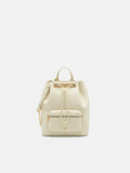PEDRO Drawstring Backpack- Chalk