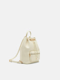 PEDRO Drawstring Backpack- Chalk