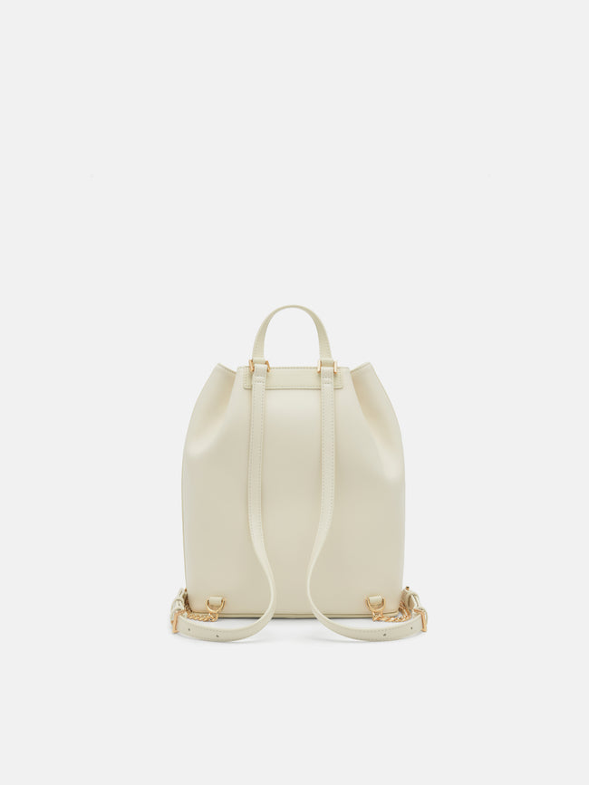 PEDRO Drawstring Backpack- Chalk
