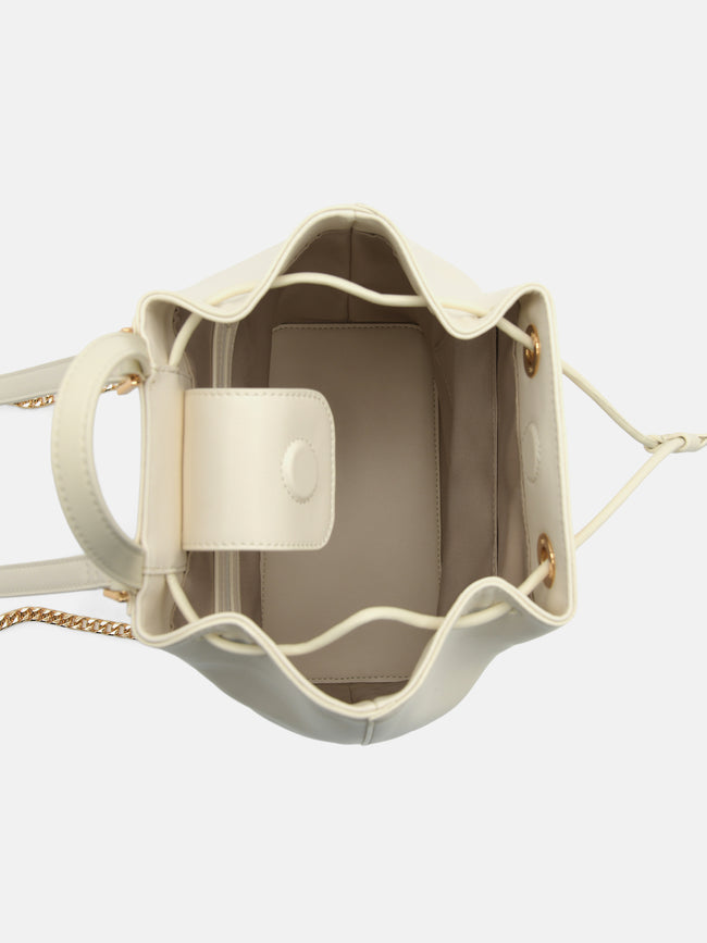 PEDRO Drawstring Backpack- Chalk