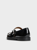 CHARLES & KEITH Women Double-Strap Brogue Mary Janes_Black Box