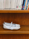 CHARLES & KEITH Women Louise Two-Tone Mary Jane Sneakers_White