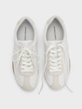 CHARLES & KEITH Women Louise Two-Tone Sneakers_White