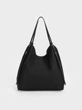 CHARLES & KEITH Women Levy Nylon Tote Bag_Noir
