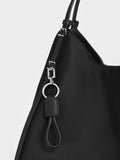 CHARLES & KEITH Women Levy Nylon Tote Bag_Noir