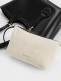 CHARLES & KEITH Women XL Enola Tote Bag_Black