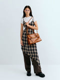 CHARLES & KEITH Women Kerry Trapeze Tote Bag_Distressed Tan