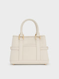 CHARLES & KEITH Women Mini Scottie Tote Bag_Cream
