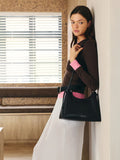 CHARLES & KEITH Women Hazel Bow Hobo Bag_Noir