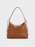 CHARLES & KEITH Women Atwood Chain Hobo Bag_Distressed Tan