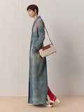 CHARLES & KEITH Women Roan Canvas Top Handle Bag -Brick