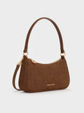 CHARLES & KEITH Women Elspeth Shoulder Bag_Chocolate