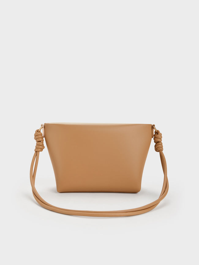 CHARLES & KEITH Women Midori Colourblock Geometric Crossbody Bag_Multi Pink