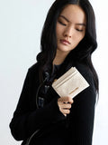 CHARLES & KEITH Women Duo Quilted Small Wallet_Cream