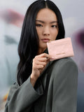 CHARLES & KEITH Women Duo Quilted Small Wallet_Soft Pink