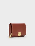 CHARLES & KEITH Women Behn Small Wallet -Brick