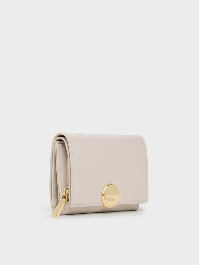 CHARLES & KEITH Women CK6-10770722_Shell Grey -Shell Grey
