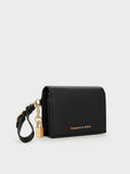 CHARLES & KEITH Women Scottie Small Wallet_Black