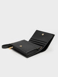 CHARLES & KEITH Women Scottie Small Wallet_Black