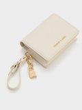 CHARLES & KEITH Women Scottie Small Wallet_Cream