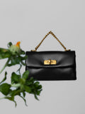 CHARLES & KEITH Women Kerry Wallet On Chain_Black