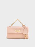 CHARLES & KEITH Women Kerry Wallet On Chain_Pink