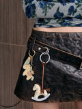 CHARLES & KEITH Women Horse With Gold Ingot Charm_Multi