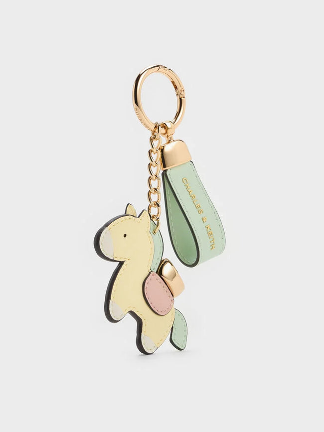 CHARLES & KEITH Women Horse With Gold Ingot Charm_Multi