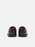 PEDRO Leather Loafers- Brown