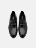 PEDRO Altitude Leather Horsebit Loafers - Black