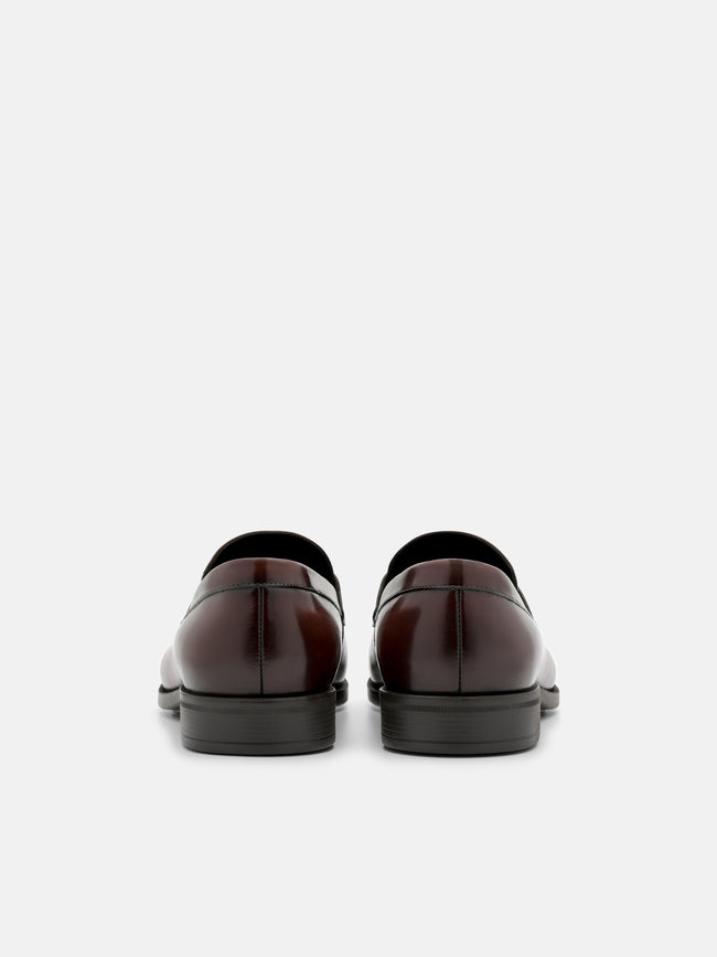 PEDRO Altitude Leather Horsebit Loafers - Brown