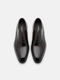 PEDRO Leather Oxford Shoes- Dark Brown
