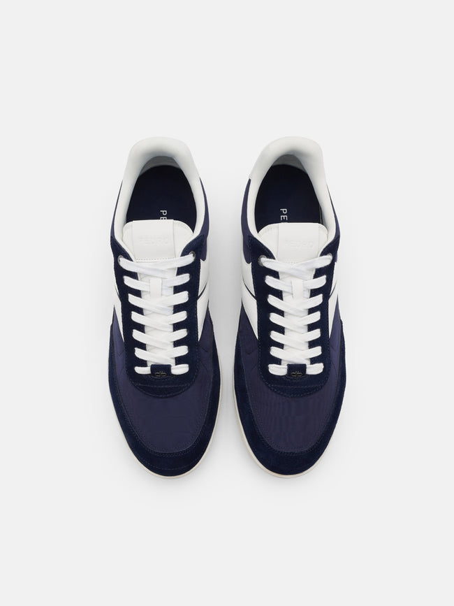 PEDRO Novo Penn Suede Sneakers - Navy