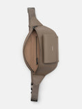 PEDRO Cyrus Leather Belt Bag-Dark Taupe