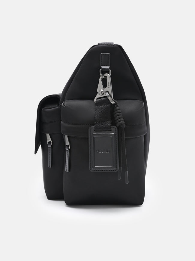 PEDRO Relay Messenger Bag - Black