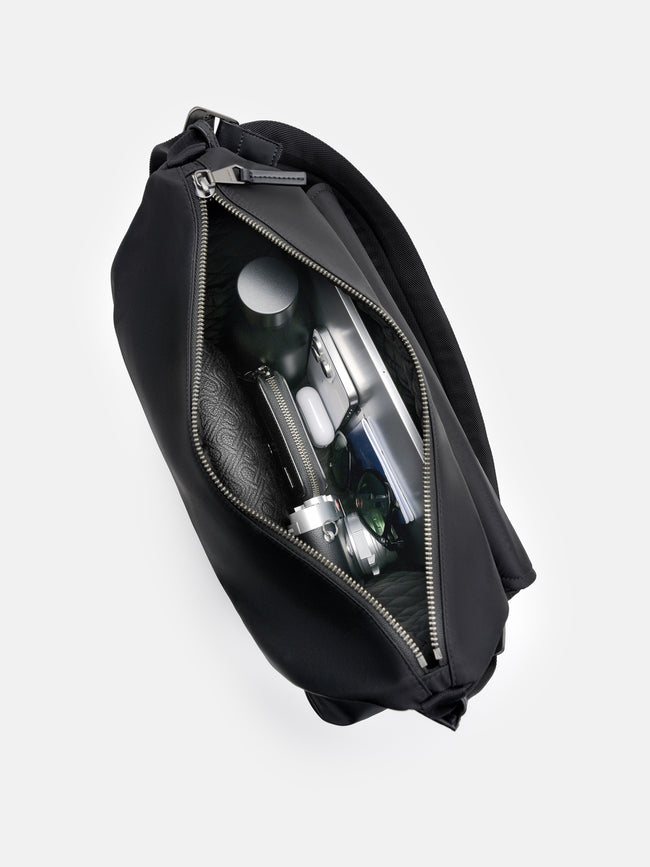 PEDRO Relay Messenger Bag - Black
