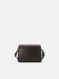 PEDRO Noah Leather Crossbody Bag - Dark Brown