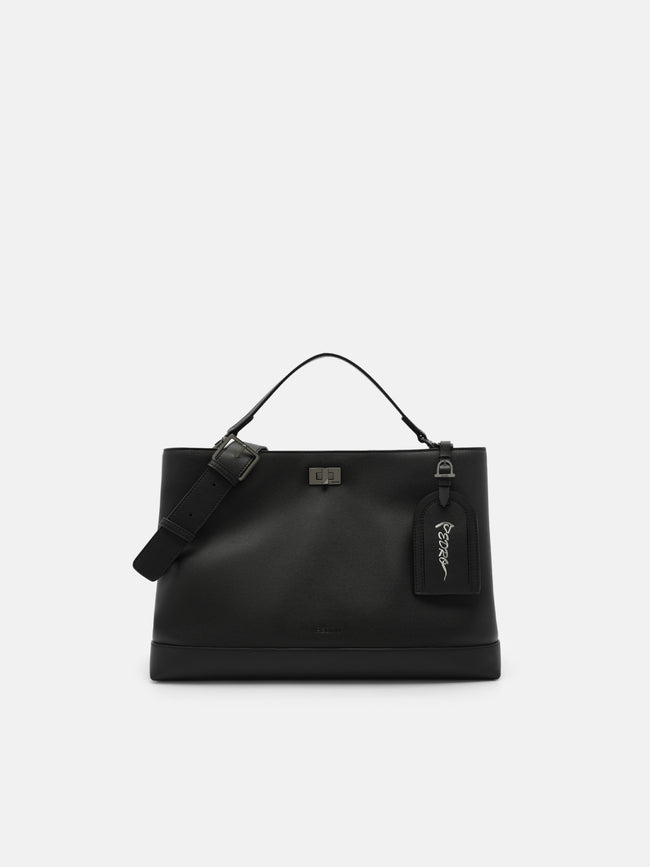 PEDRO Hobo Crossbody Bag- Black