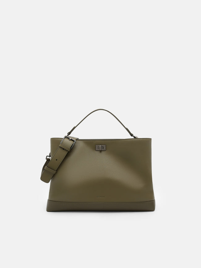 PEDRO Hobo Crossbody Bag- Olive