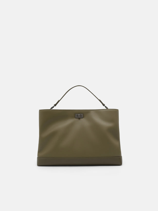 PEDRO Hobo Crossbody Bag- Olive