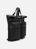 PEDRO Woven Backpack - Black