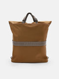 PEDRO Woven Backpack - Cognac