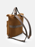 PEDRO Woven Backpack - Cognac
