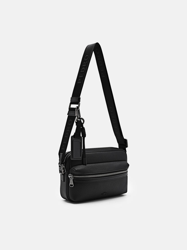PEDRO Billet Crossbody Bag -  Black