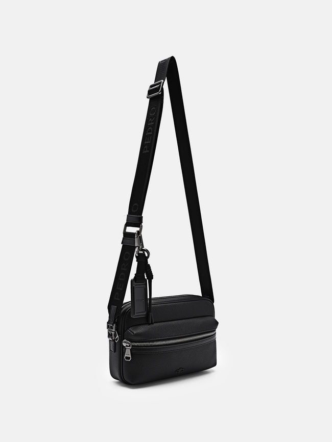 PEDRO Billet Crossbody Bag -  Black