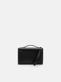 PEDRO Leather Clutch Bag- Black