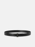 PEDRO Leather Reversible Tang Belt- Black