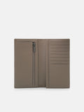 PEDRO Saffiano Leather Long Wallet- Dark Taupe