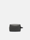 PEDRO Embossed Leather Pouch - Black 2
