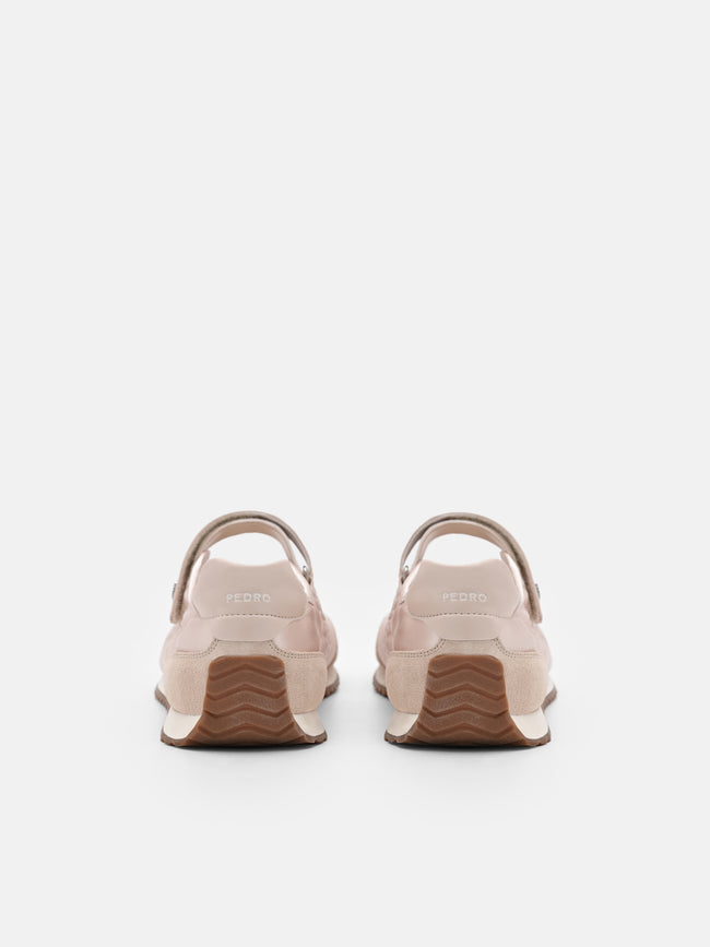 PEDRO Romy Satin Sneakers - Beige